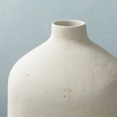 Distressed Ceramic Vase Natural White - Hearth & Hand⢠With Magnolia - Image 3