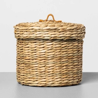 Woven Bath Storage Canister Beige - Hearth & Handâ„¢ With Magnolia - Image 6