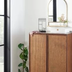 Fabric Divided Jewelry Box Cream - Hearth & Hand™ With Magnolia