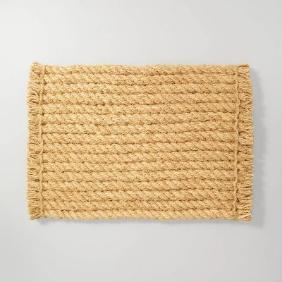 Chunky Twisted Rope Coir Doormat Tan - Hearth & Handâ„¢ With Magnolia - Image 4