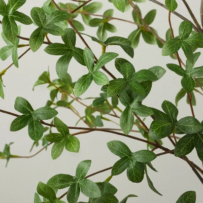 55" Faux Gypsophila Leaf Tree - Hearth & Hand™ With Magnolia - Image 2