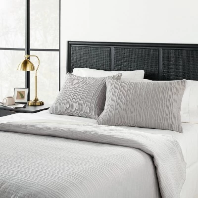 Solid Texture Matelassé Pillow Sham - Hearth & Hand™ With Magnolia