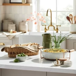 Oblong Woven Bread Basket Natural - Hearth & Hand⢠With Magnolia